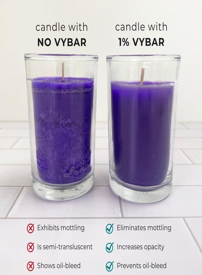 العرض المباشر شموع مُضاف الشمع Vybar 260 لصناعة الشموع | مُعدِّل شمع الشموع 0.5 رطل للشموع المعبأة في أوعية والشموع ذات نقطة الانصهار المنخفضة | لوازم صناعة الشموع - Image 5
